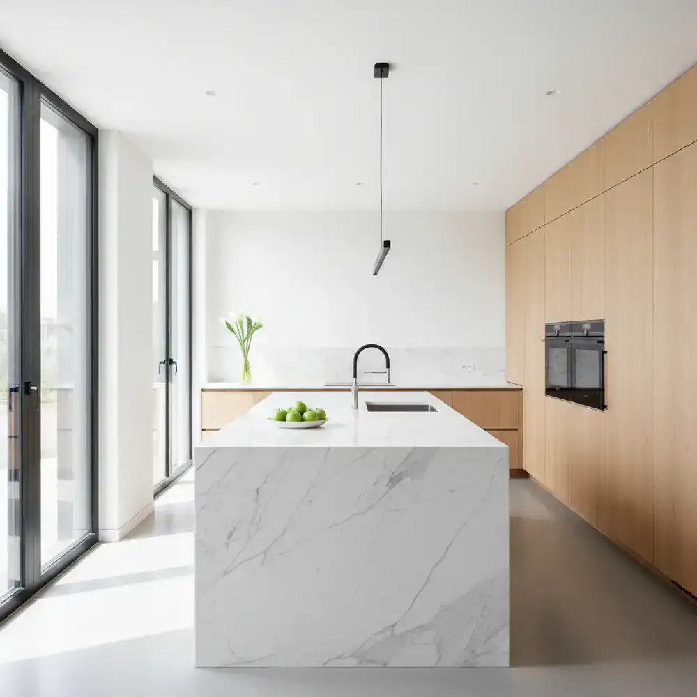Impeccably clean modern kitchen